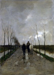Een Nederlandse weg door Anton Mauve